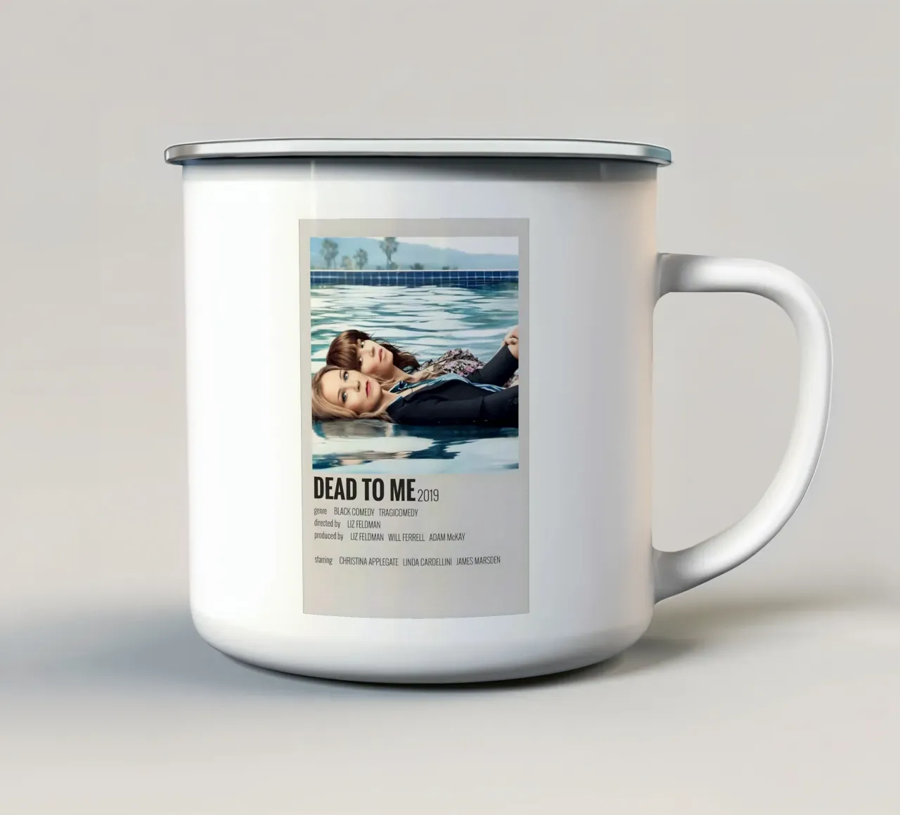 DEAD TO ME 2019 tazza in smalto da MVFminimalist