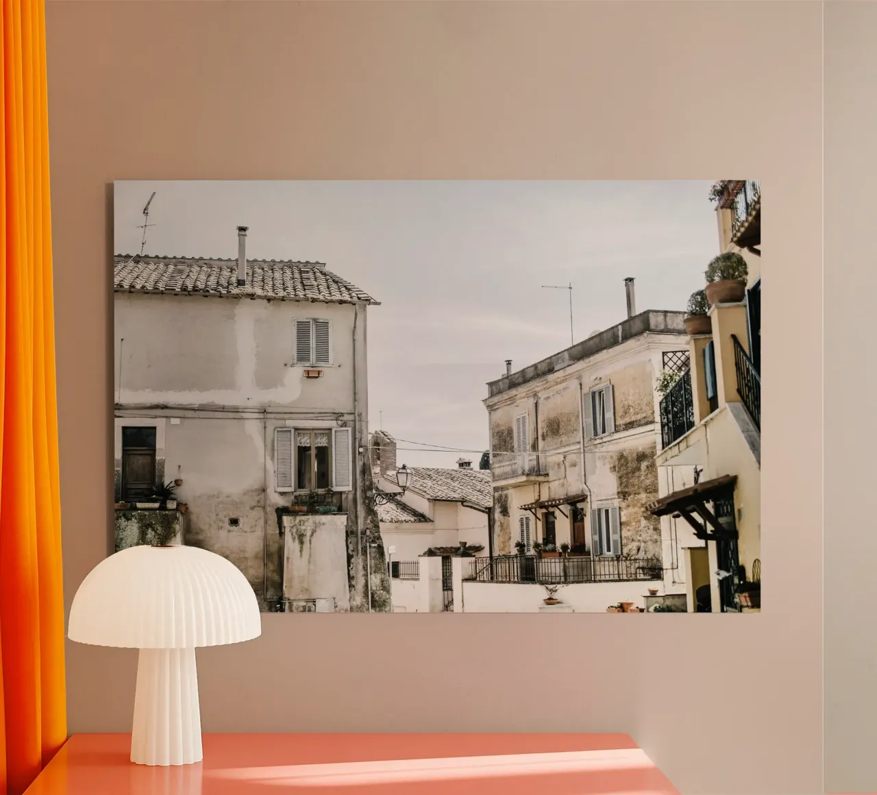Quiete rustica pannello forex da PhotoVibe Decor