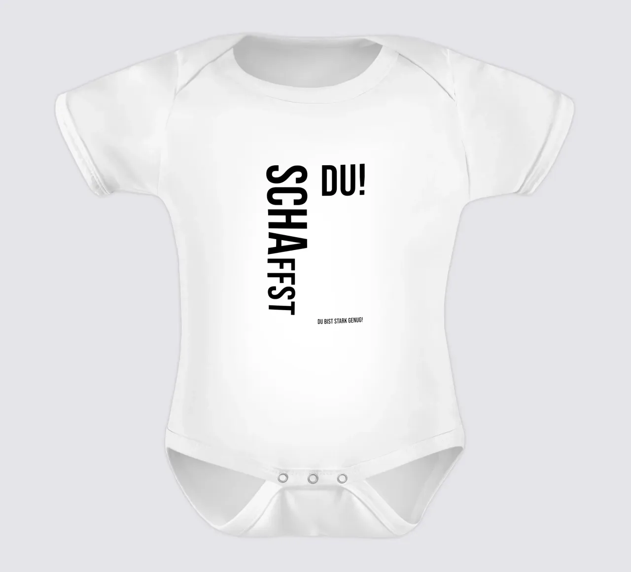 Siete in grado di gestire body neonato maniche corte da YV TYPOGRAPHY