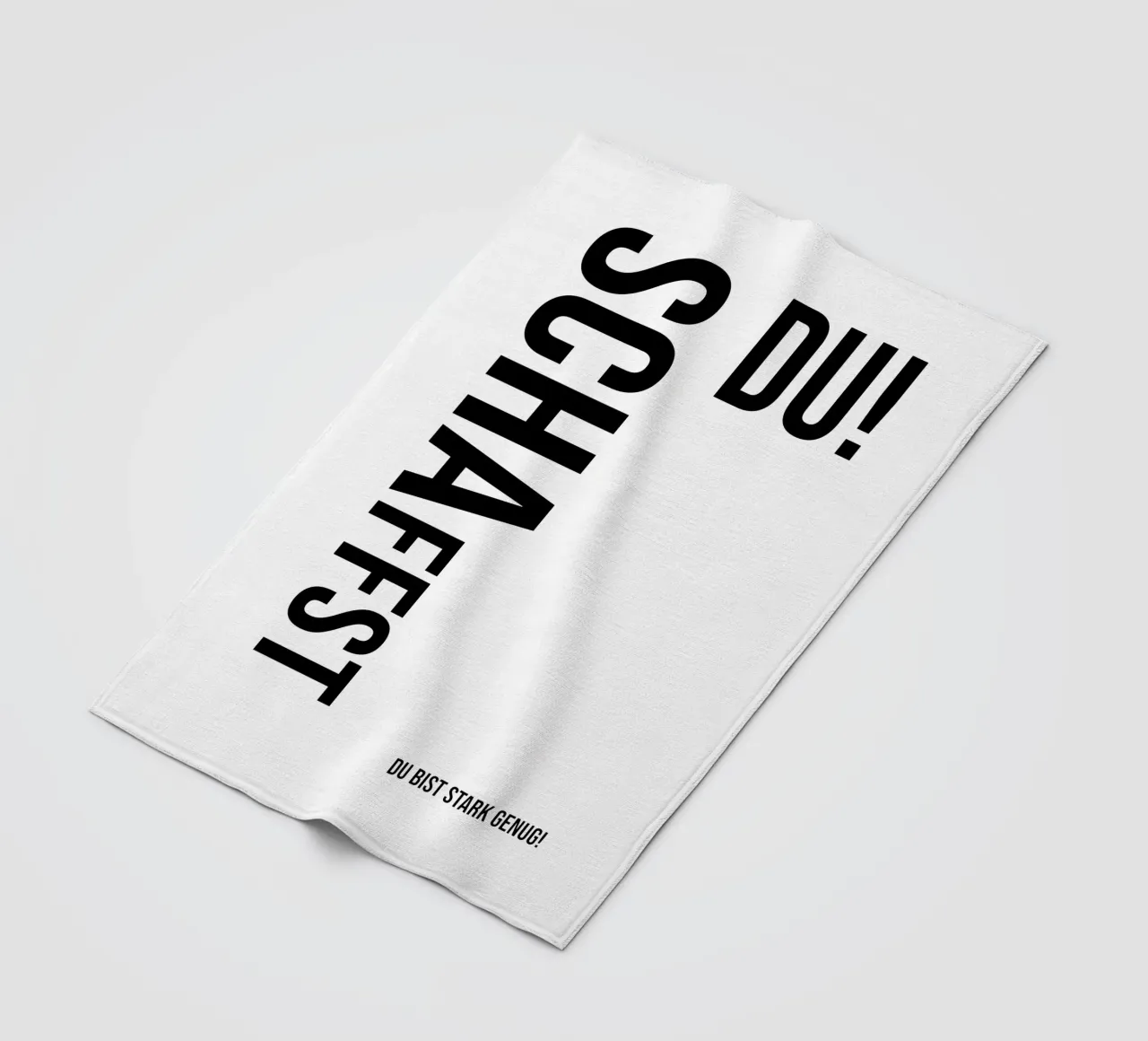 Siete in grado di gestire coperta in pile da YV TYPOGRAPHY