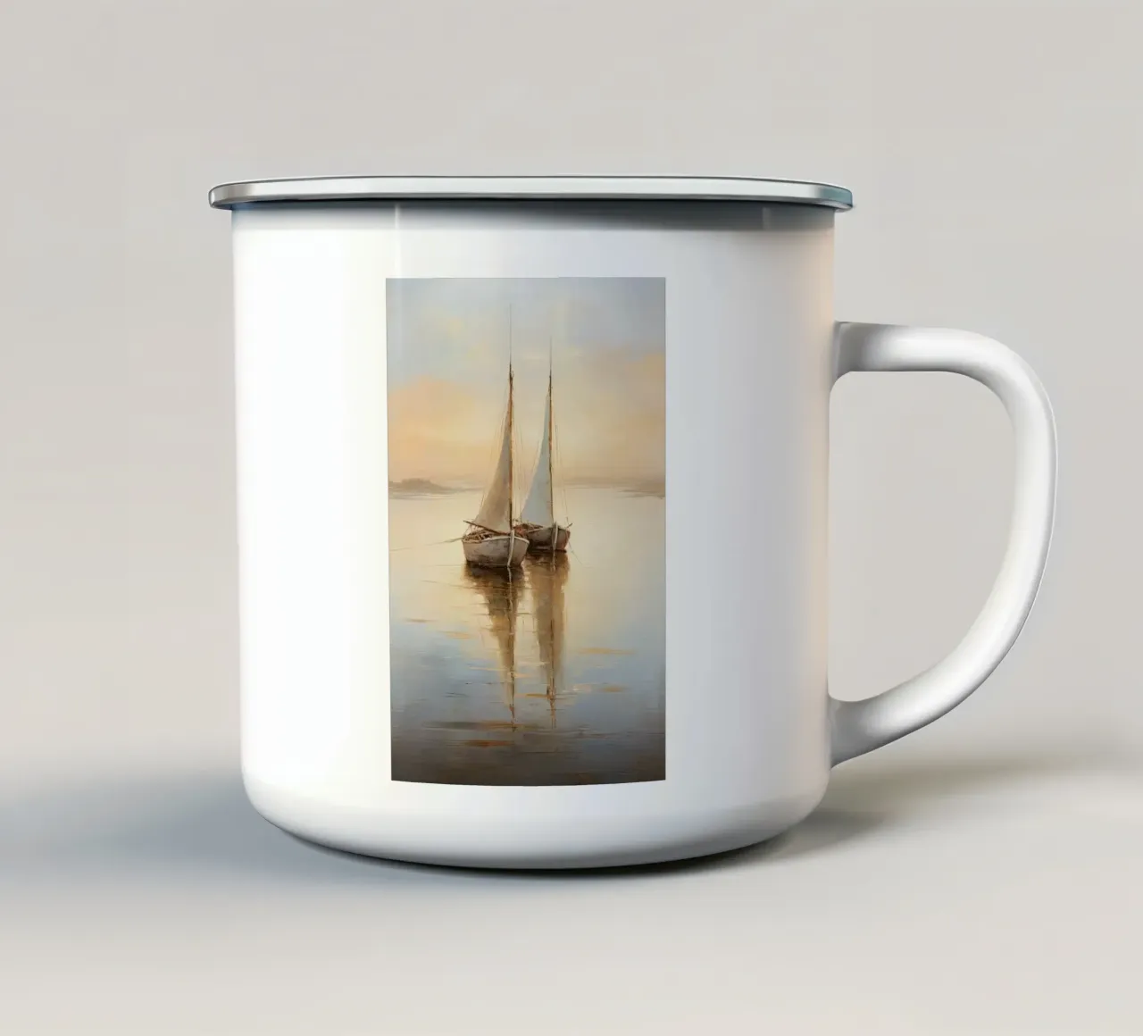 Arte da parete di Imagine tazza in smalto da Imagine