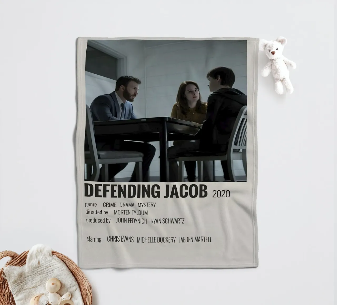 DEFENDING JACOB 2020 coperta in pile da MVFminimalist