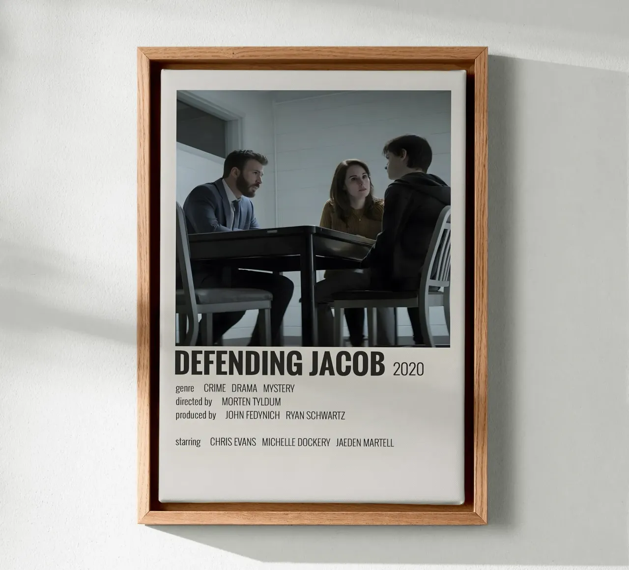 DEFENDING JACOB 2020 canvas van MVFminimalist
