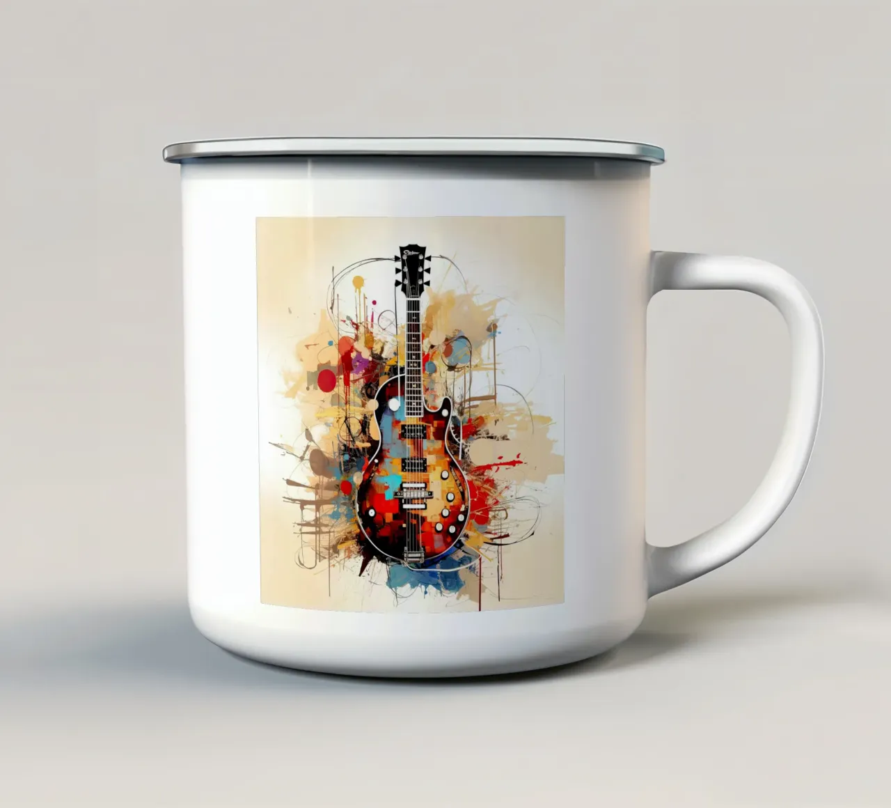 Arte da parete di Imagine tazza in smalto da Imagine