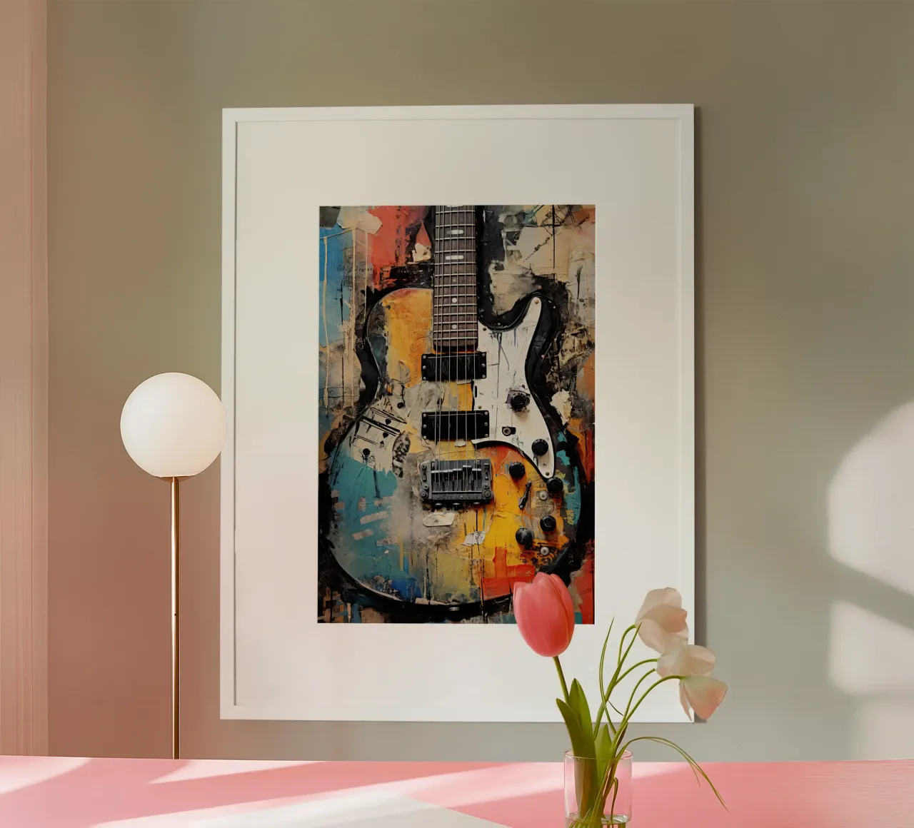 Arte da parete di Imagine poster con telaio in plastica da Imagine