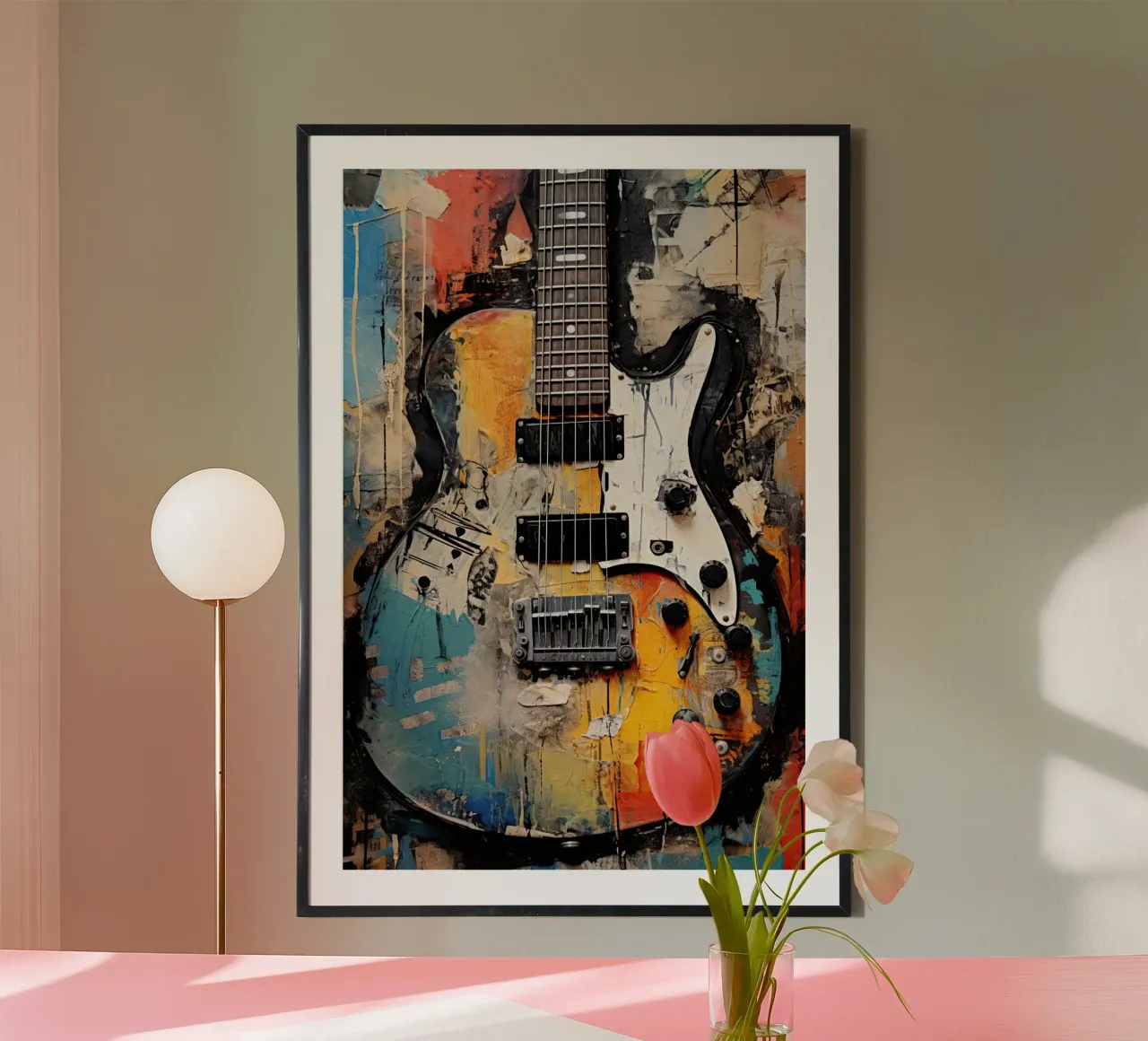 Arte da parete di Imagine poster con telaio in plastica da Imagine