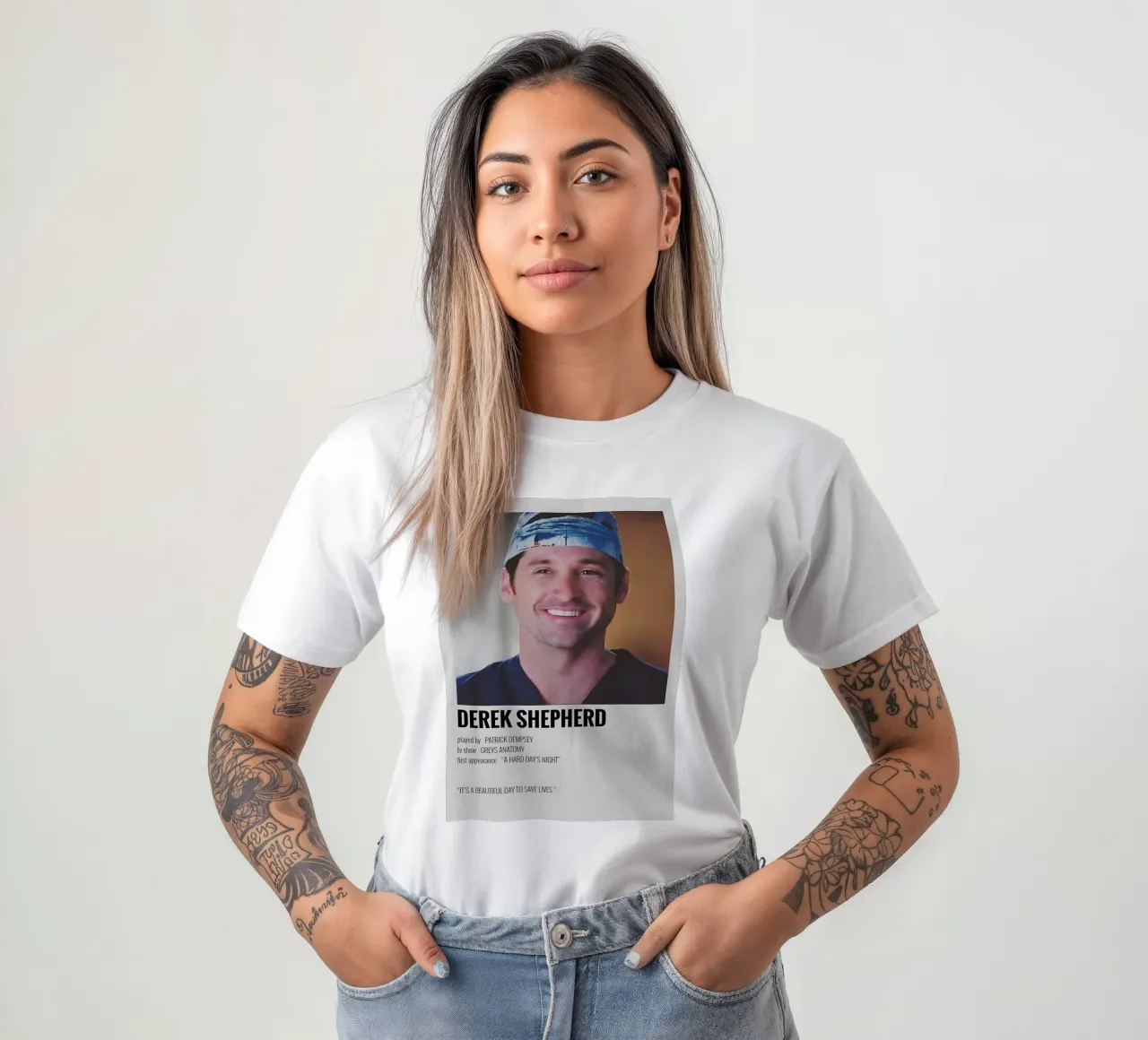DEREK SHEPHERD t-shirt da MVFminimalist