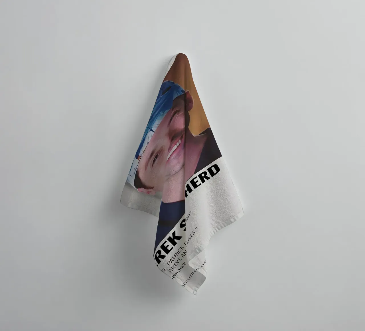 DEREK SHEPHERD asciugamano da bagno da MVFminimalist