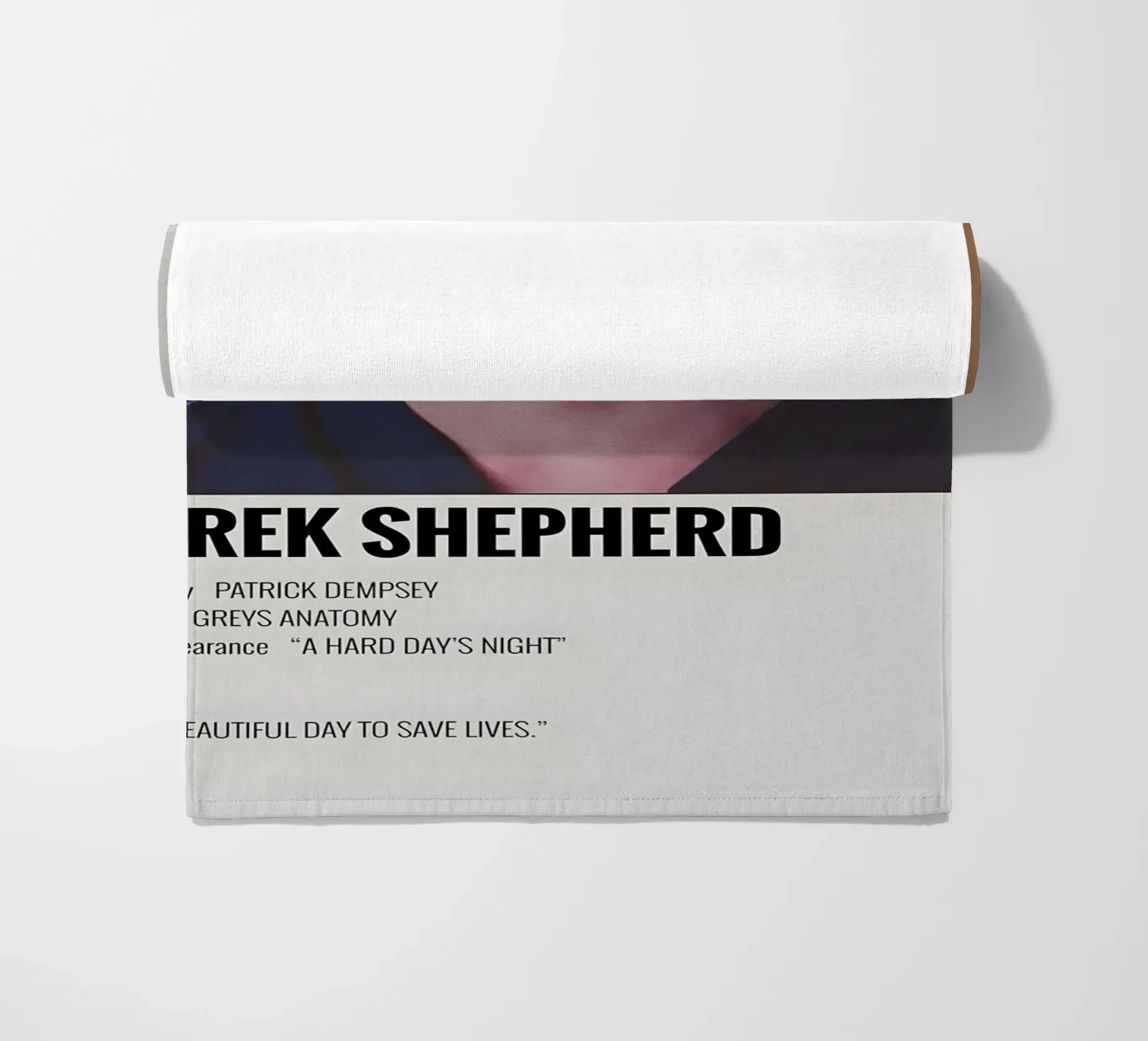 DEREK SHEPHERD telo mare da MVFminimalist