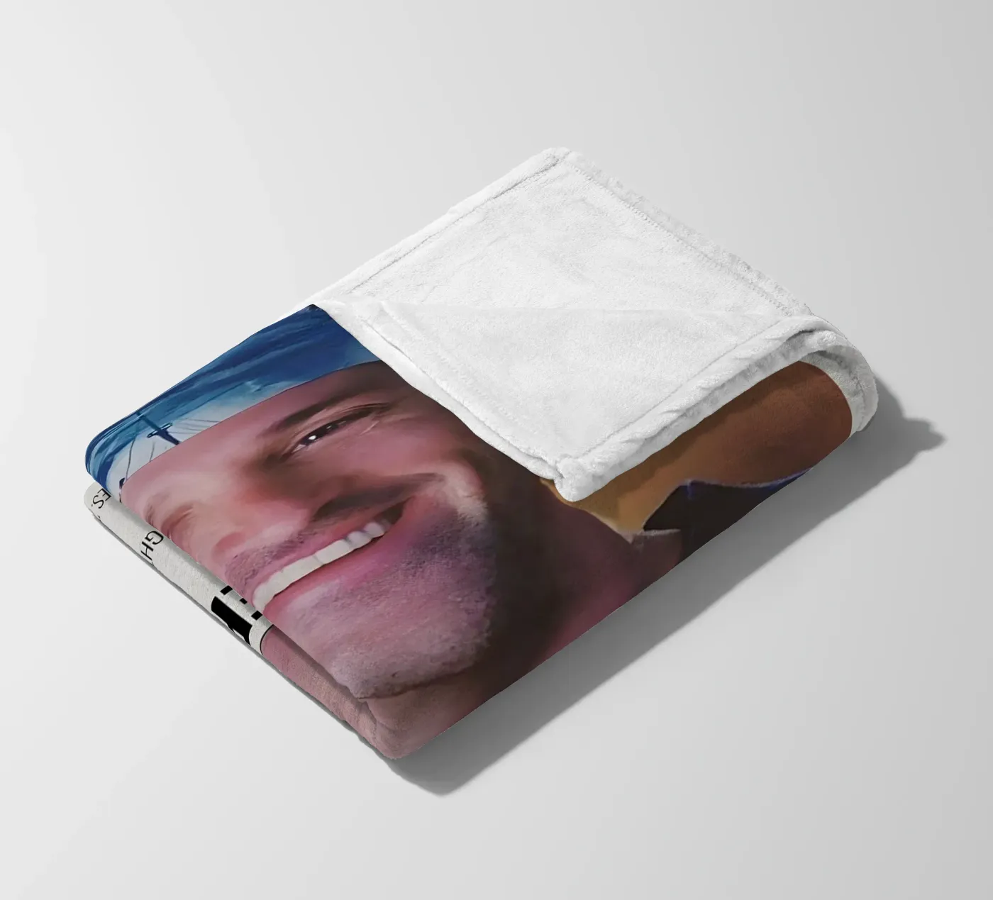 DEREK SHEPHERD fleece blanket by MVFminimalist