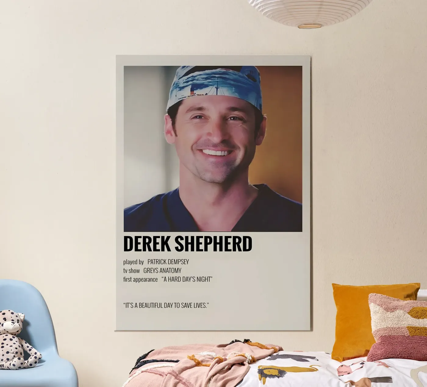 DEREK SHEPHERD pannello forex da MVFminimalist