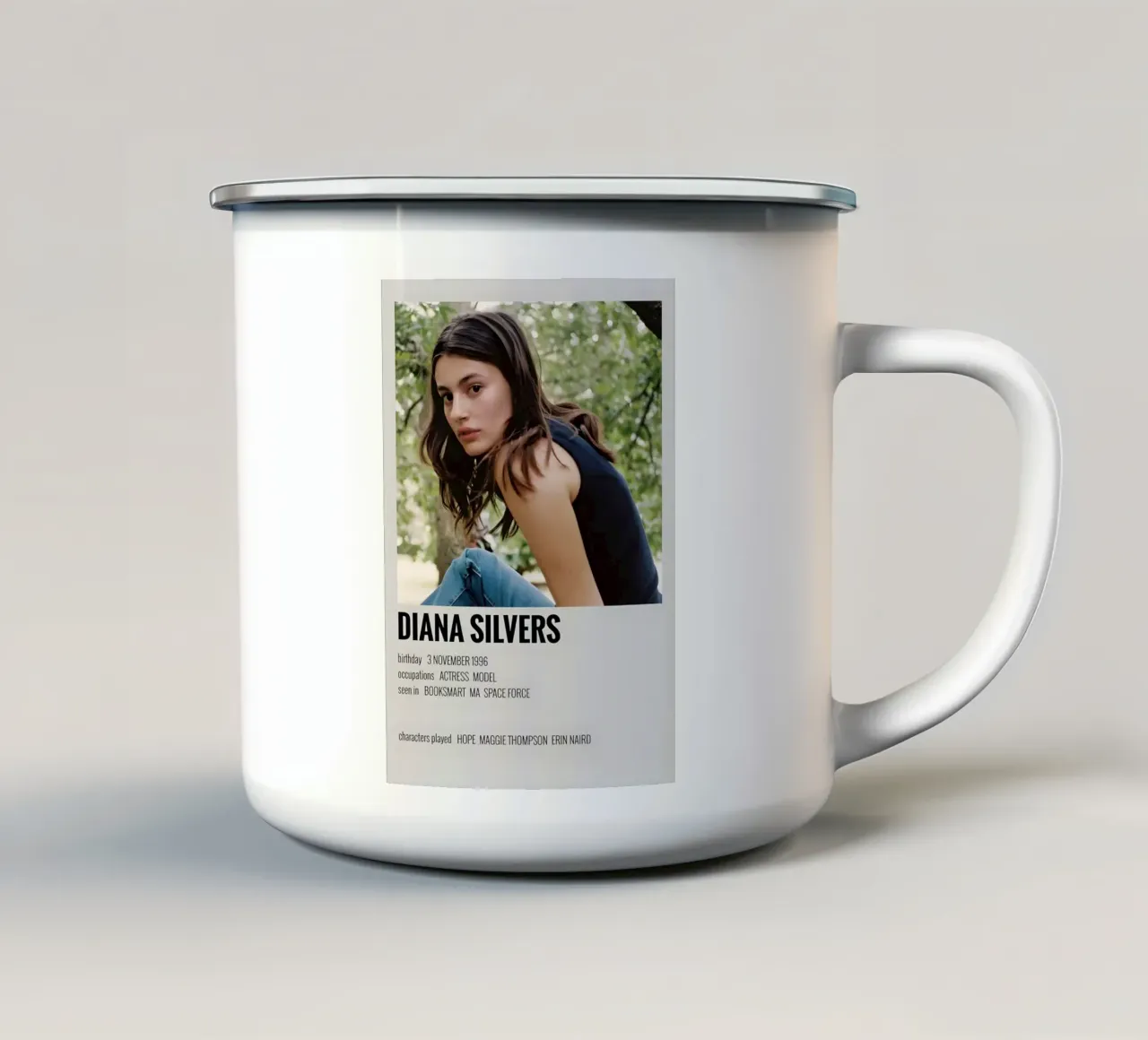 DIANA SILVERS tazza in smalto da MVFminimalist