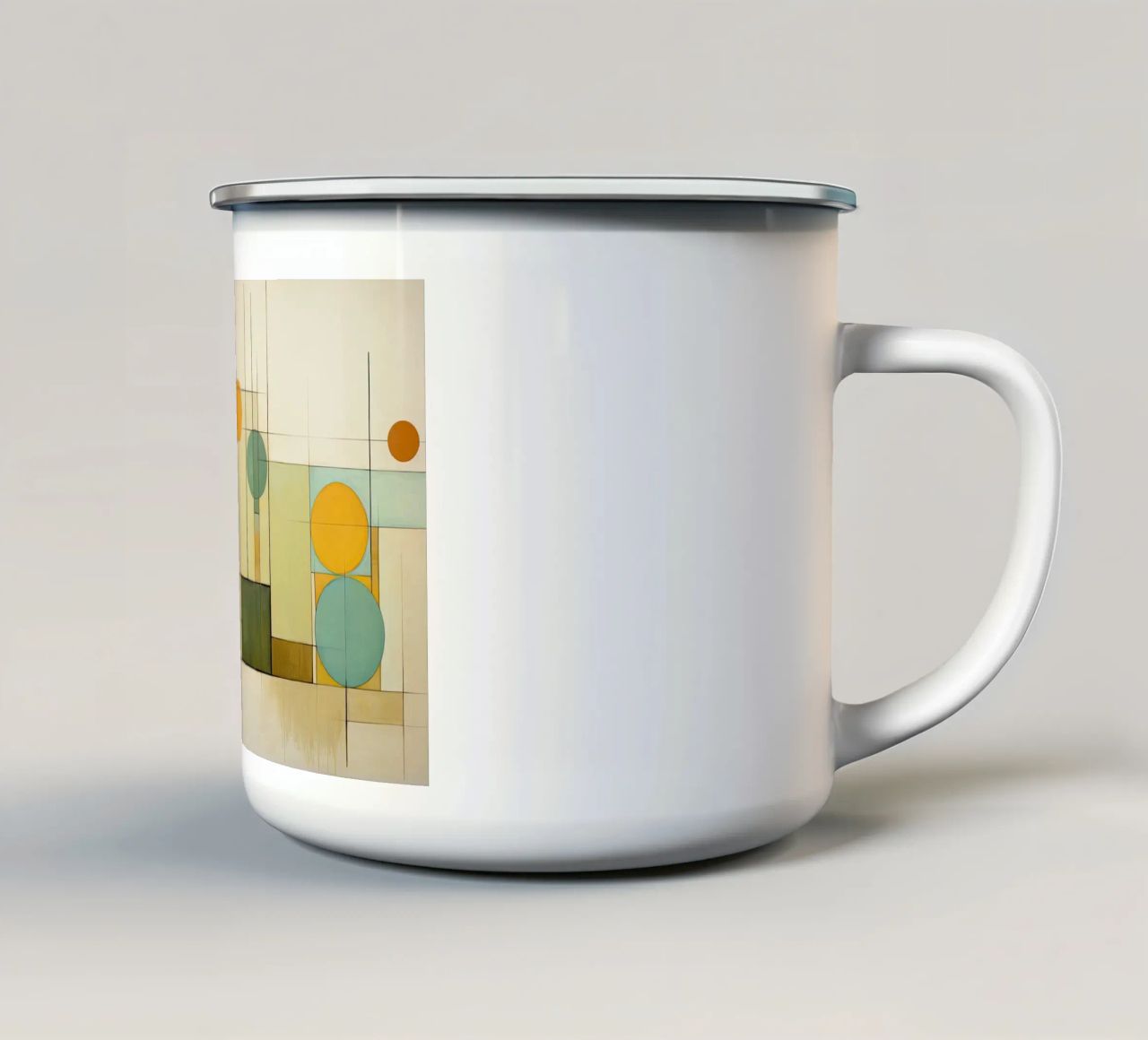 Arte da parete di Imagine tazza in smalto da Imagine