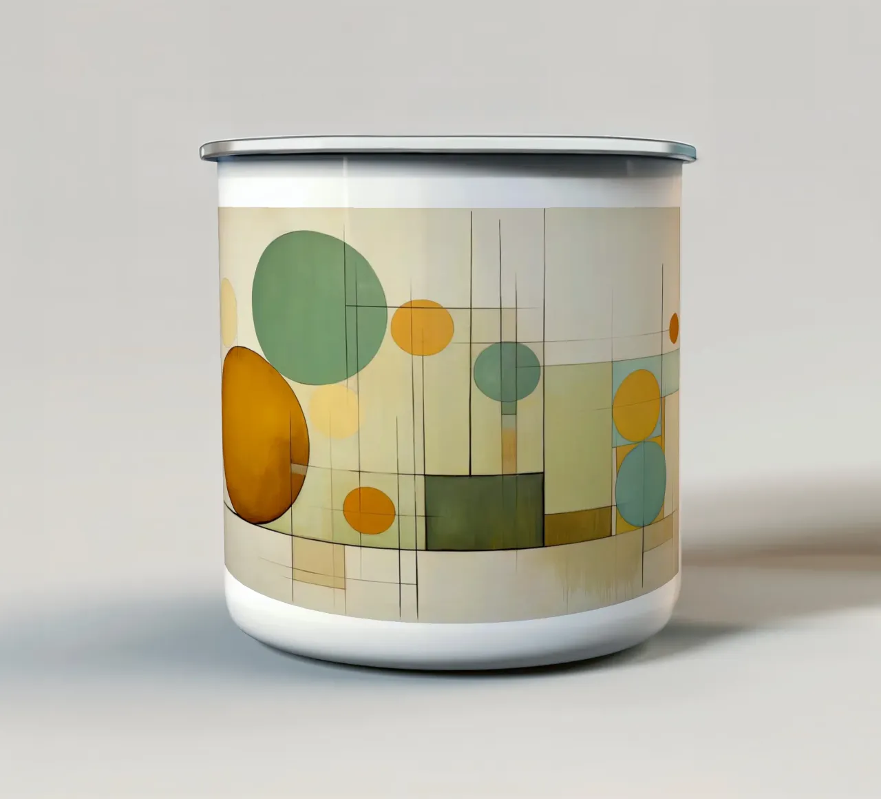 Arte da parete di Imagine tazza in smalto da Imagine