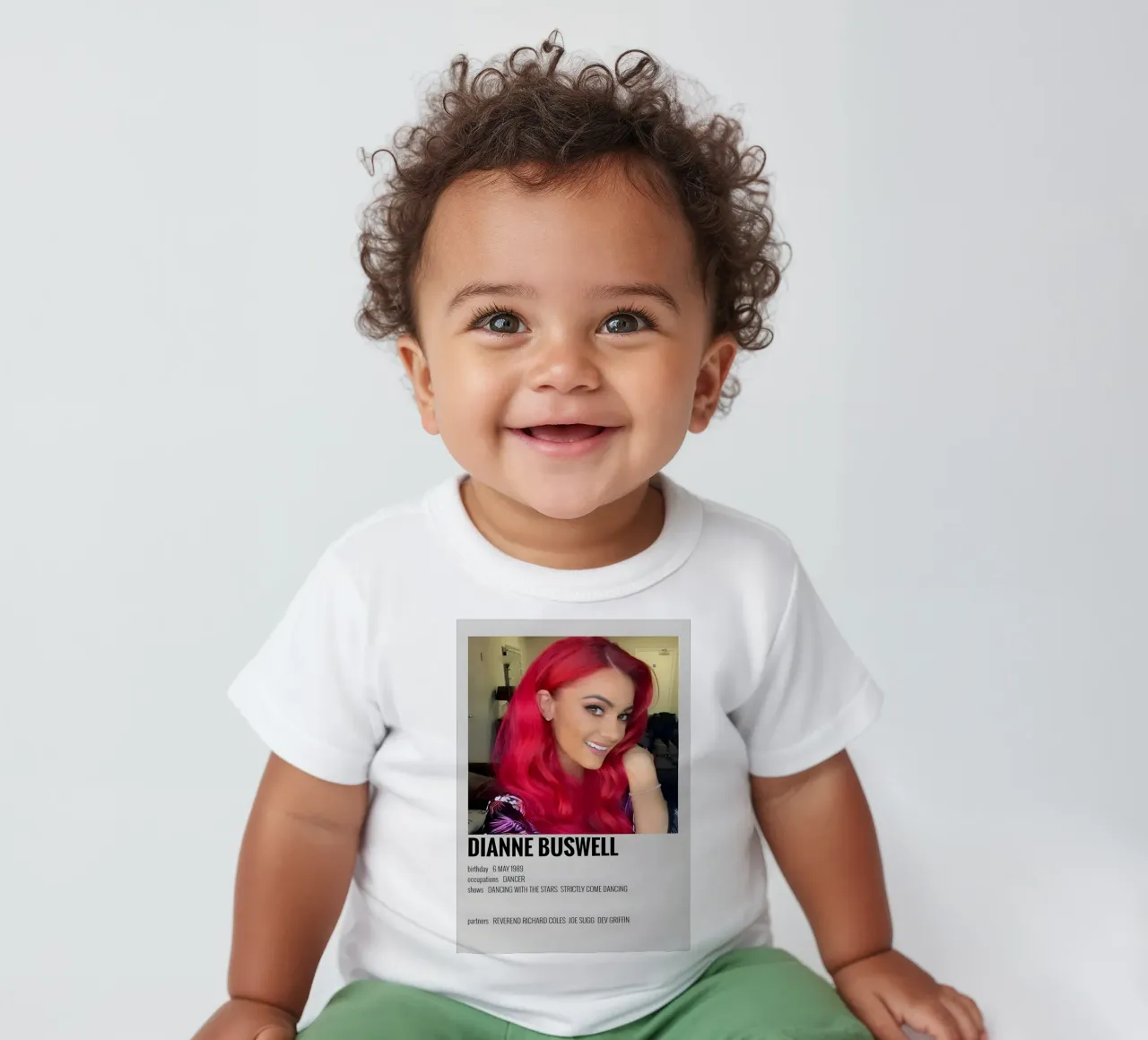 DIANNE BUSWELL maglietta neonato da MVFminimalist