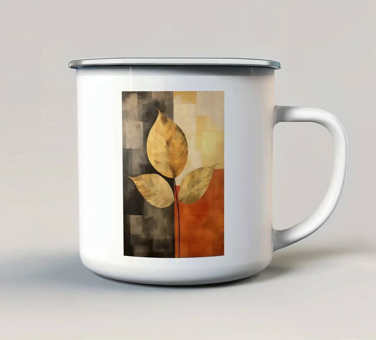 Arte da parete di Imagine tazza in smalto da Imagine