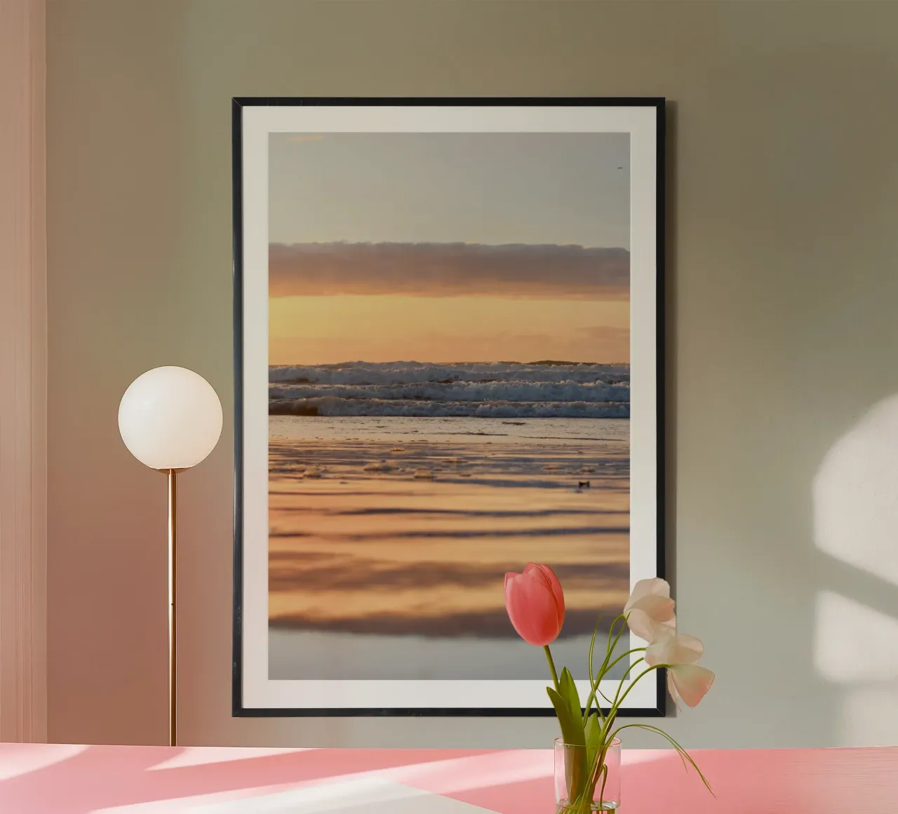 beach ocean poster by Earthly Visions