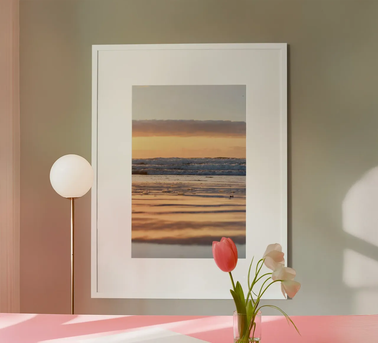 beach ocean poster by Earthly Visions