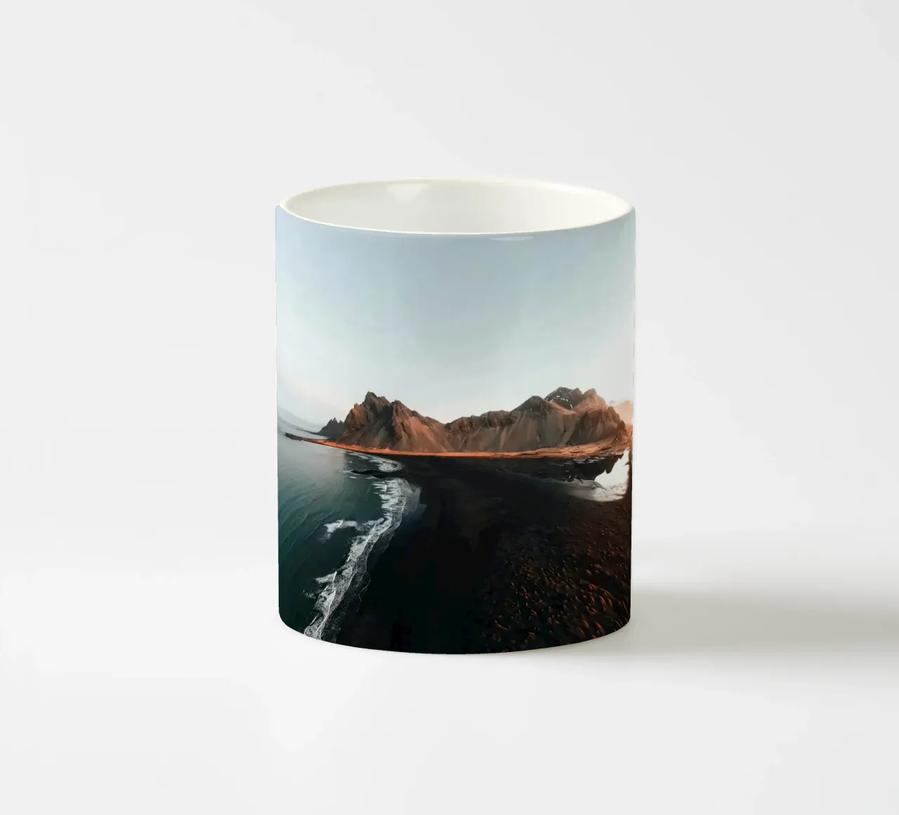 montagne oceano tazza in ceramica da Earthly Visions