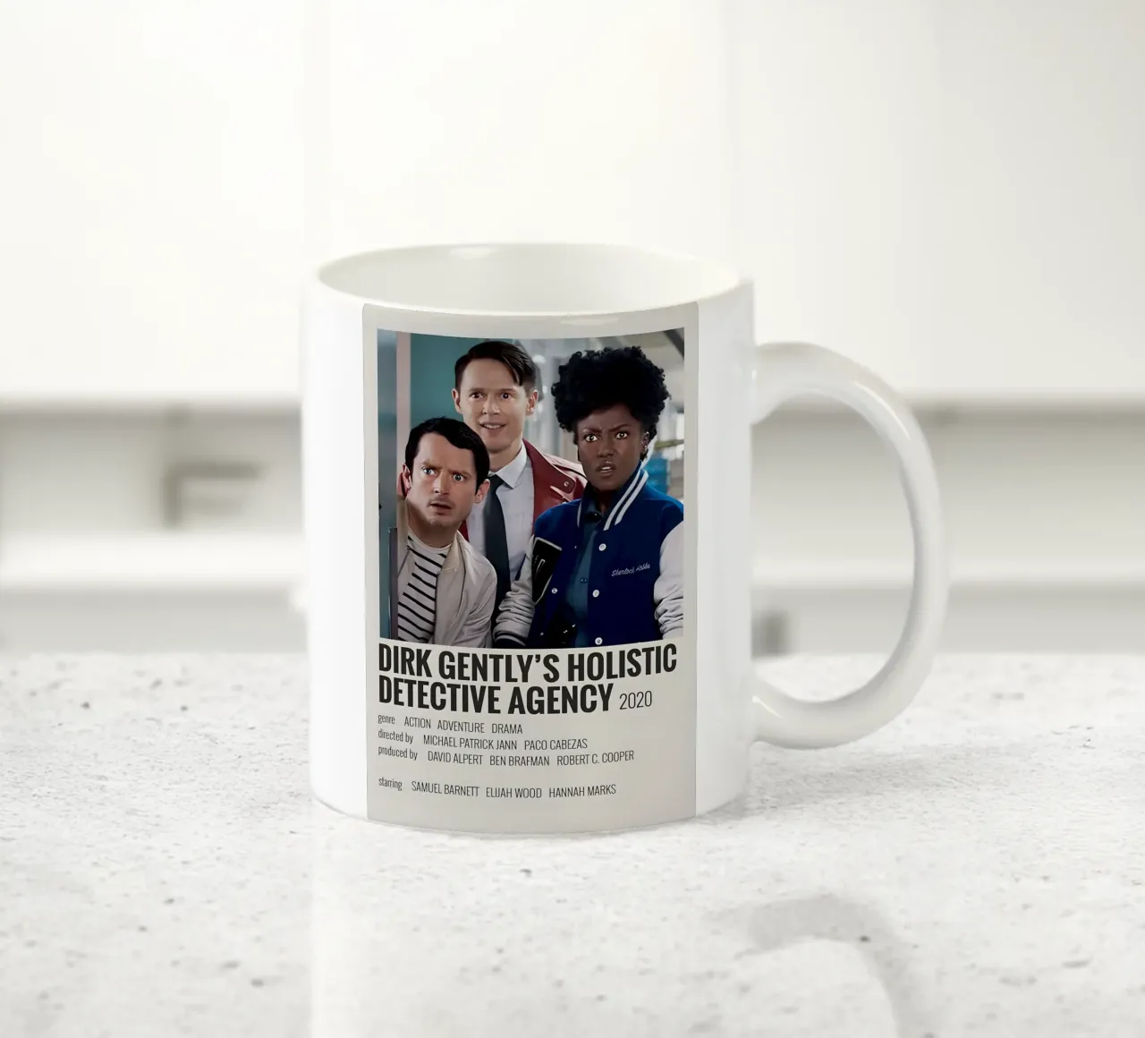 DIRK GENTLY'S HOLISTIC DETECTIVE AGENCY 2020 tazza in ceramica da MVFminimalist