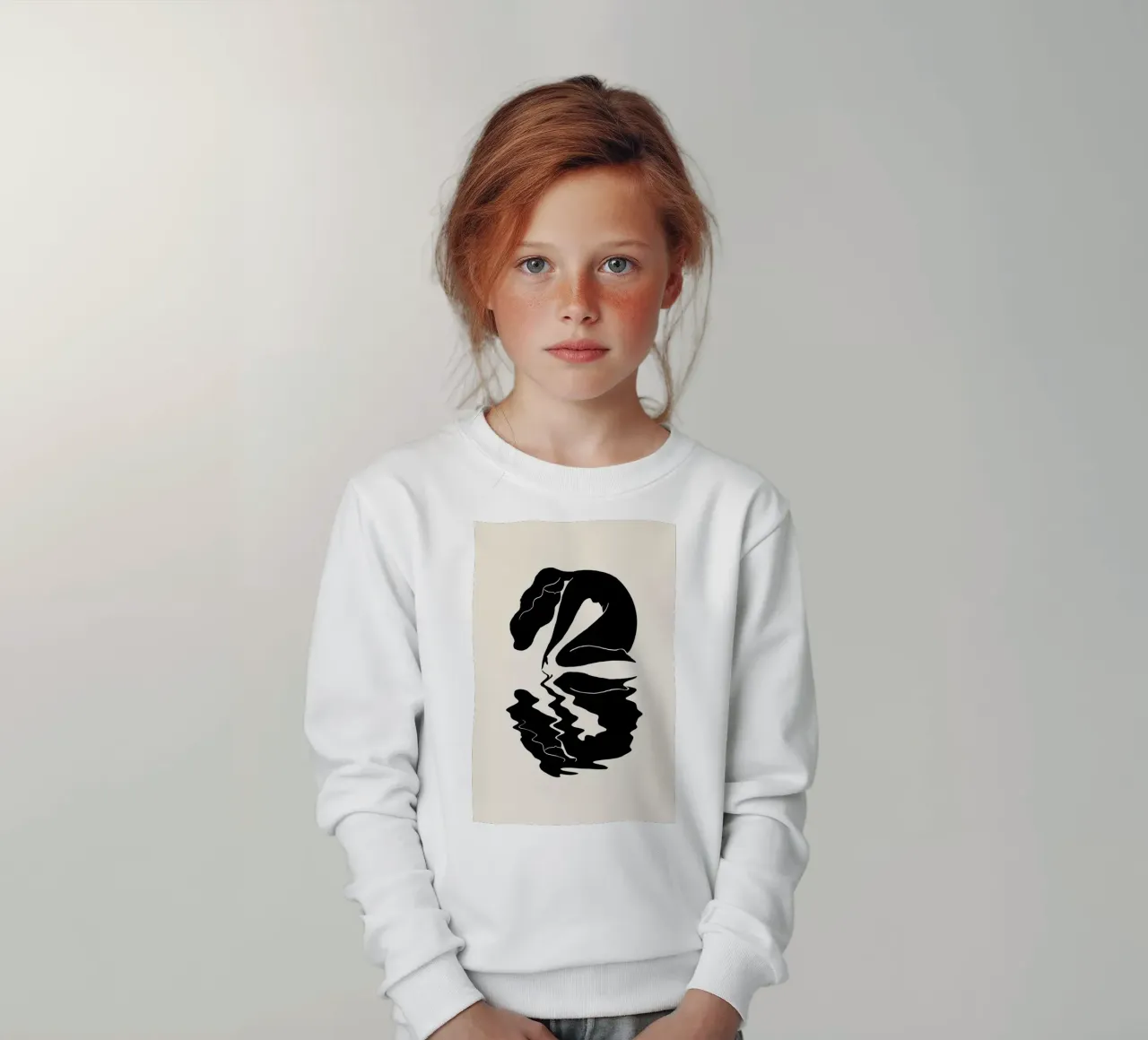 Blurred 2 felpa bambino da Graphite