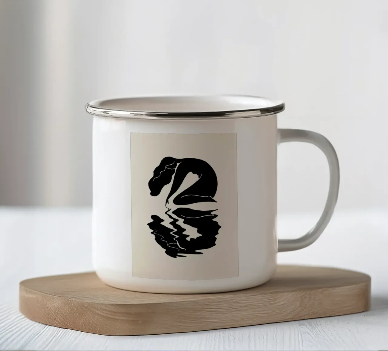 Blurred 2 tazza in smalto da Graphite