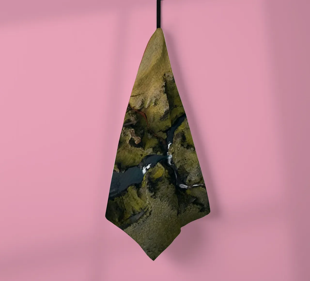 canyon river tea towel by Earthly Visions