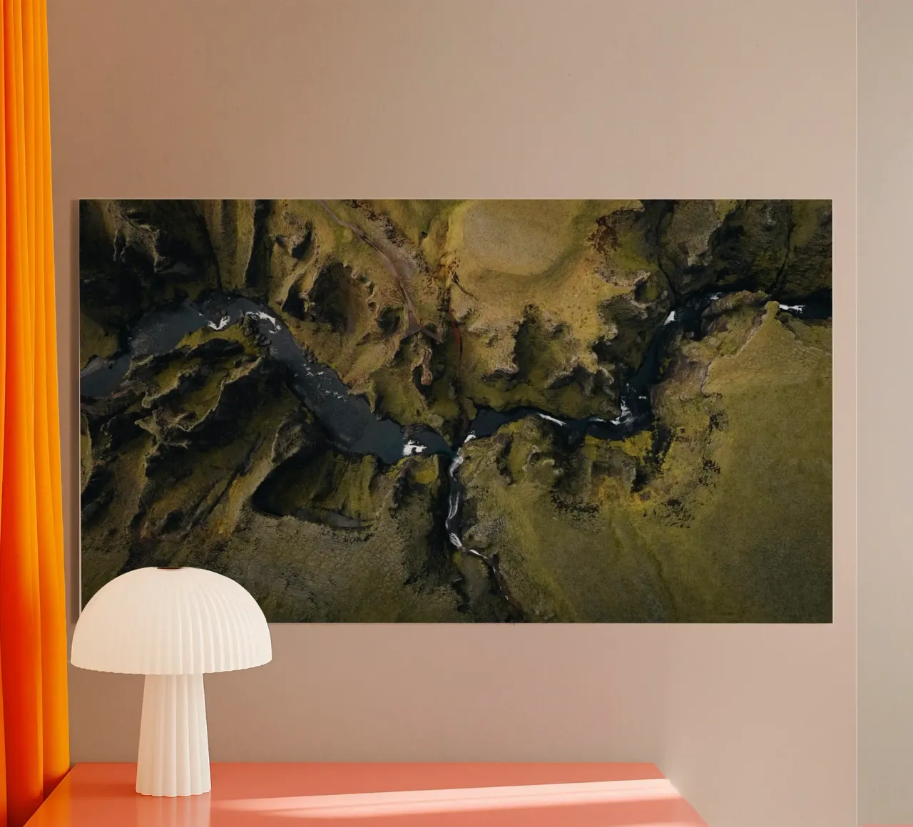 fiume canyon plexiglass da Earthly Visions
