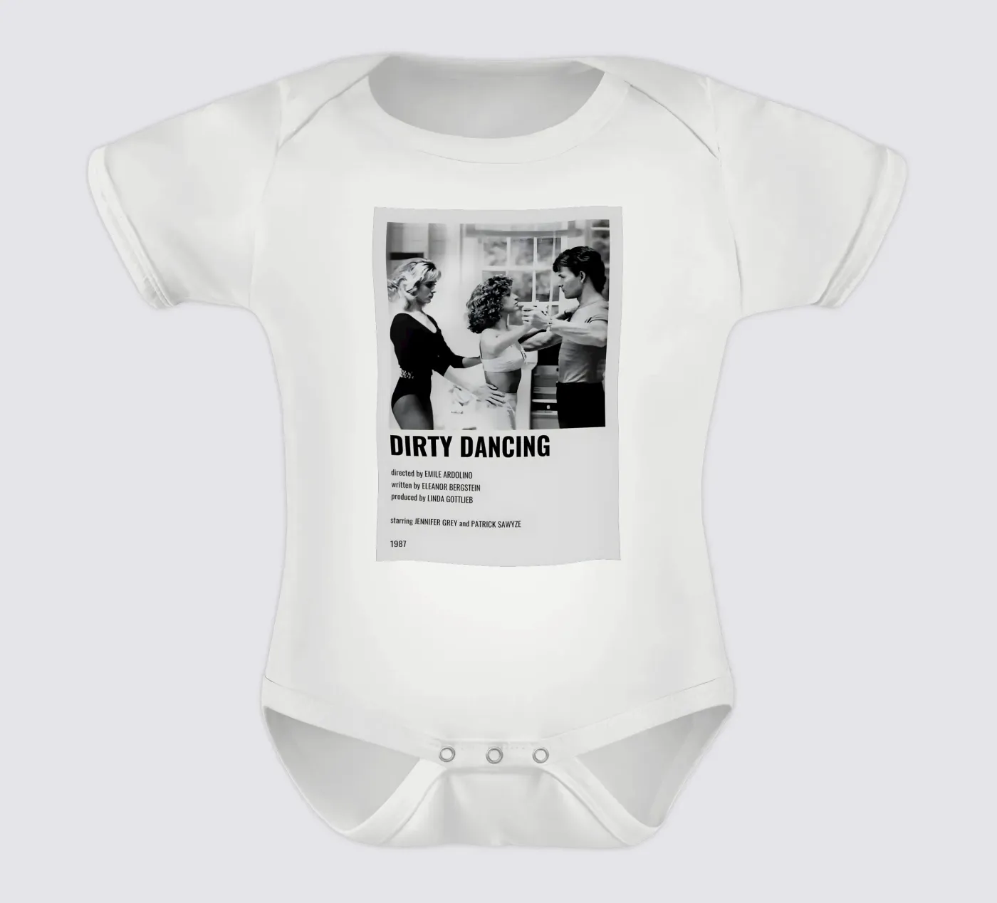 DIRTY DANCING Kurzarm Babybody von MVFminimalist