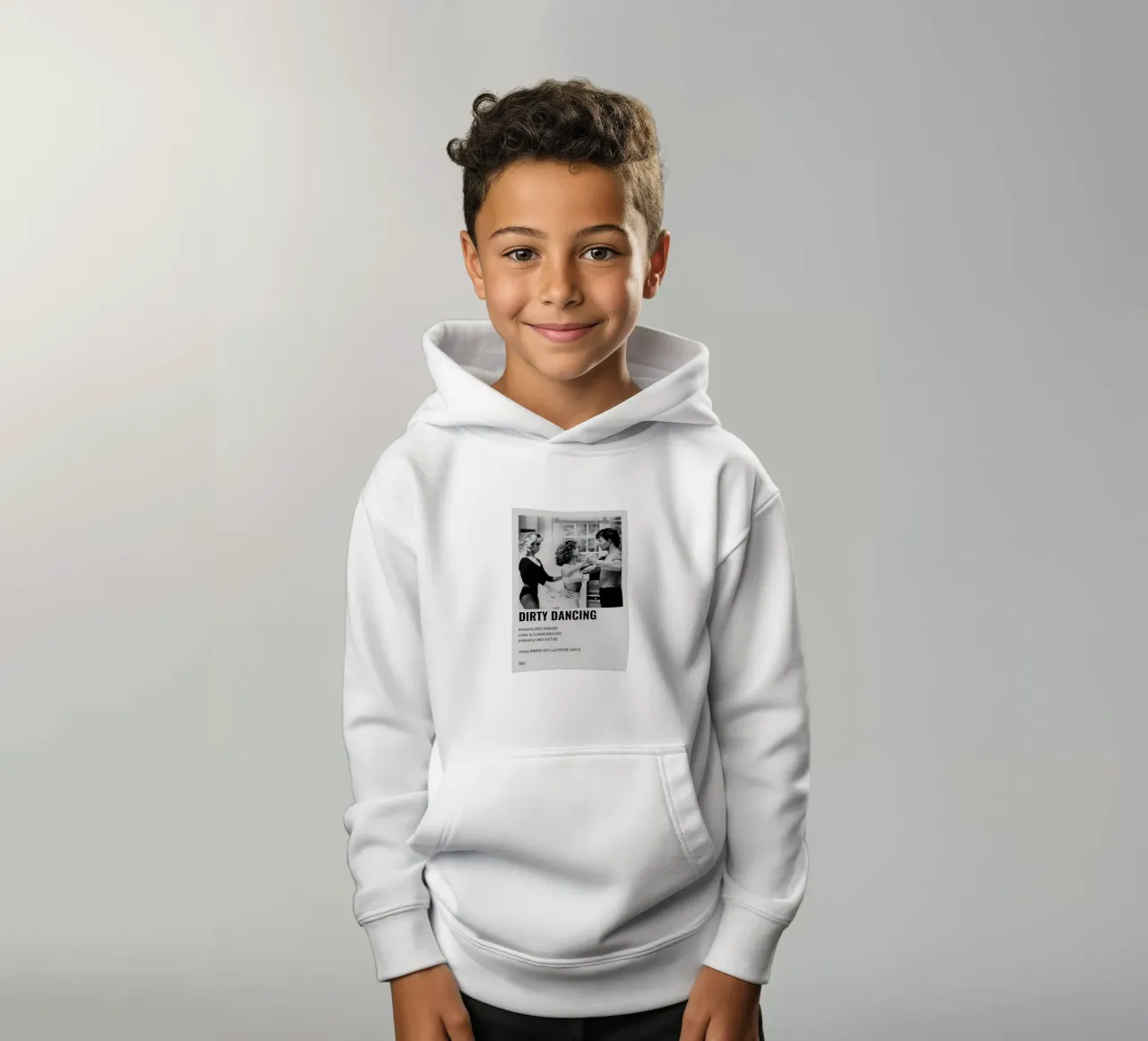 DIRTY DANCING felpa bambino con cappuccio da MVFminimalist