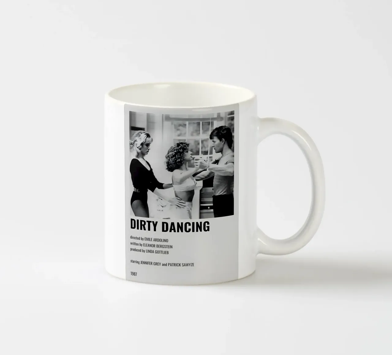 DIRTY DANCING tazza in ceramica da MVFminimalist
