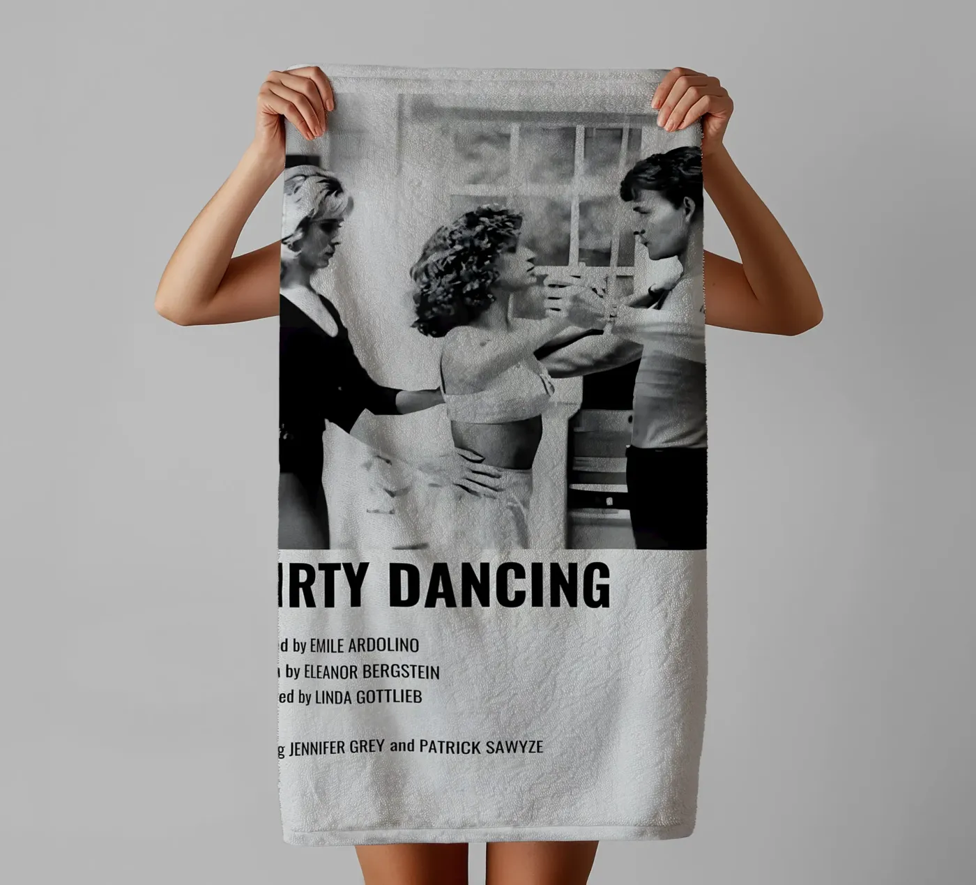 DIRTY DANCING towel by MVFminimalist