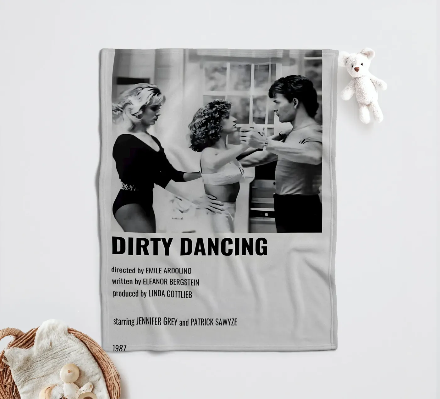 DIRTY DANCING fleecedeken van MVFminimalist