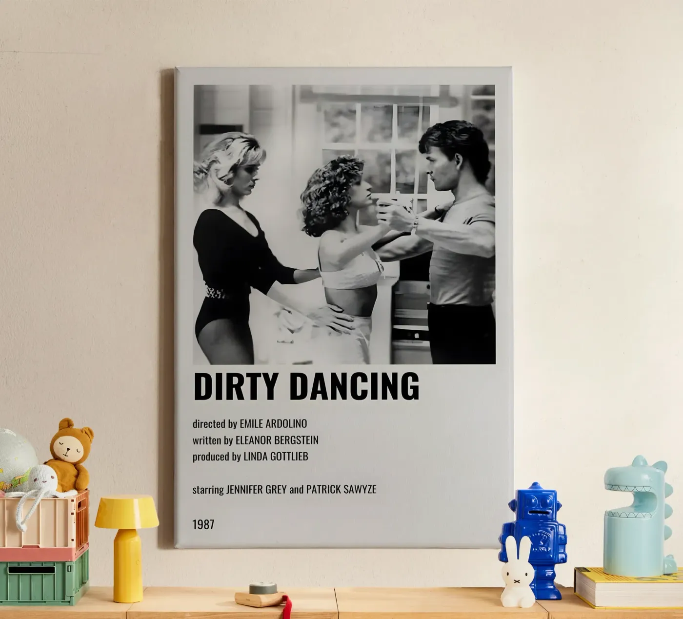 DIRTY DANCING canvas by MVFminimalist