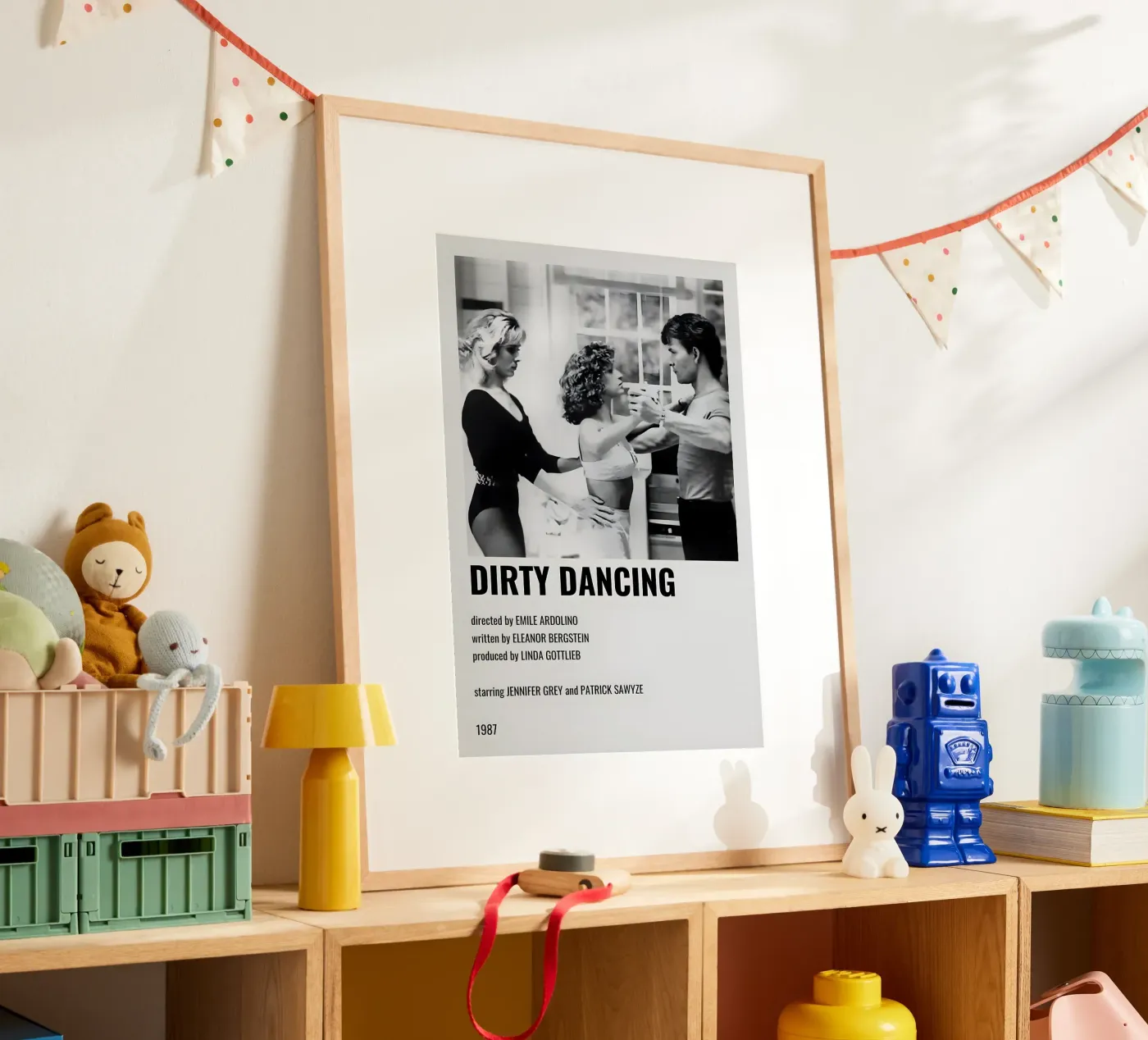 DIRTY DANCING poster van MVFminimalist