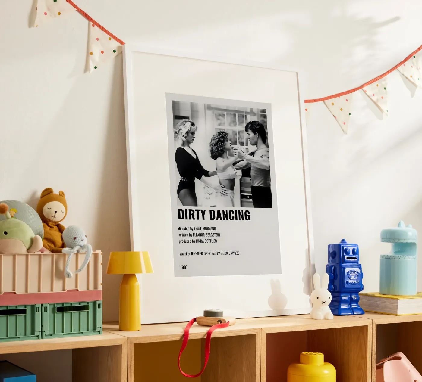 DIRTY DANCING poster van MVFminimalist