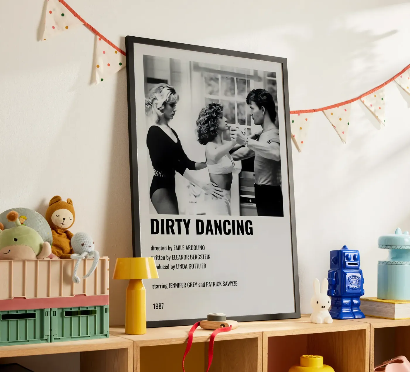 DIRTY DANCING poster van MVFminimalist