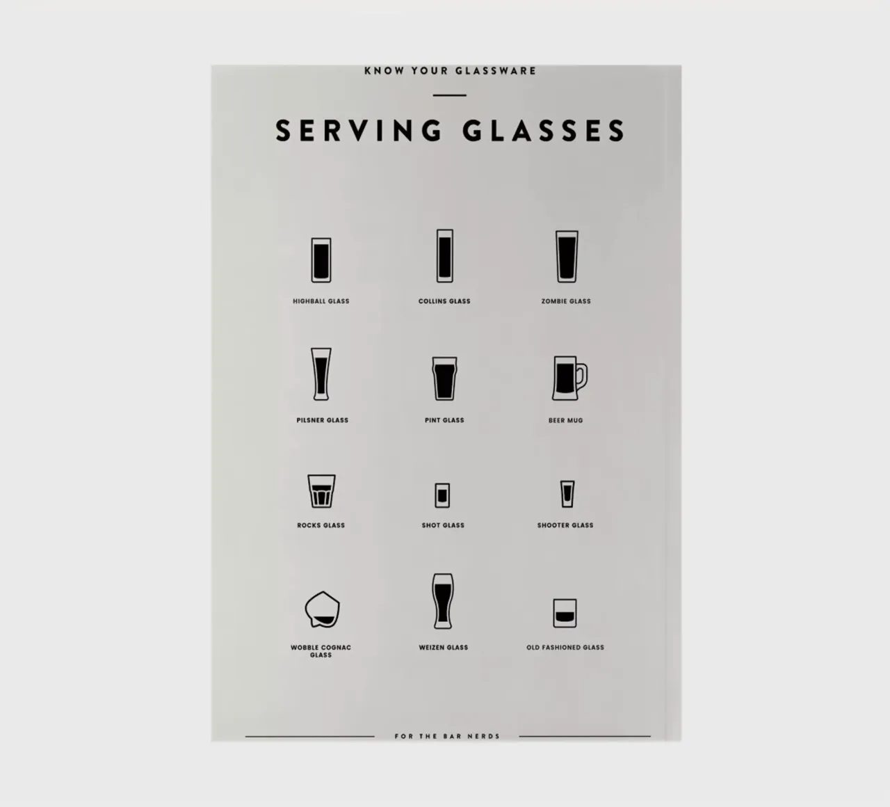Serving Glass Chart 3 cuaderno de daylight design studio