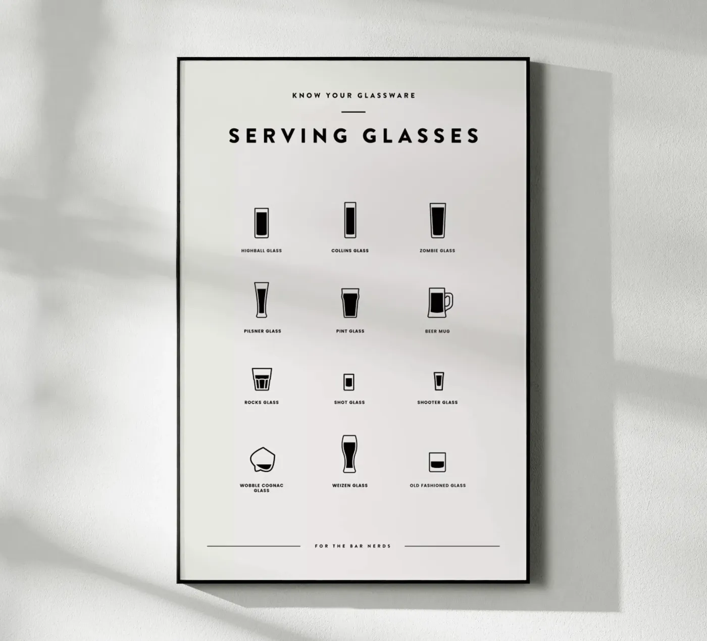 Serving Glass Chart 3 plexiglas de daylight design studio