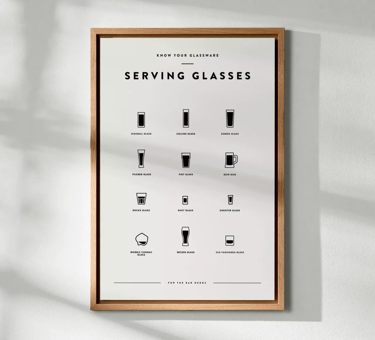 Serving Glass Chart 3 alluminio dibond da daylight design studio
