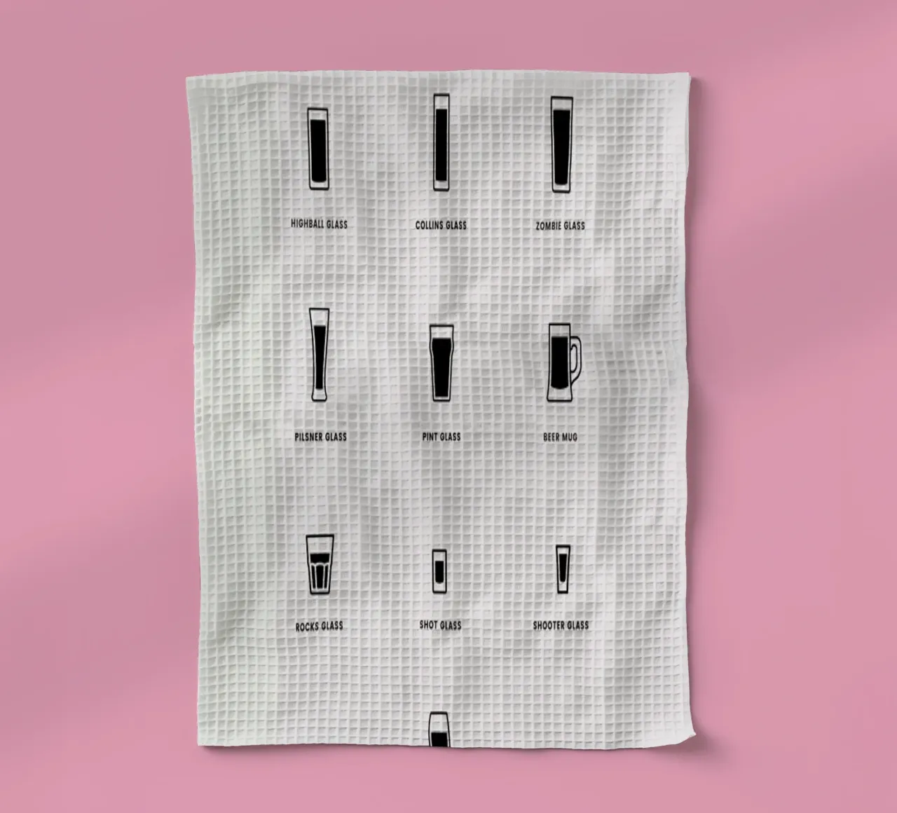 Serving Glass Chart 3 canovaccio da cucina da daylight design studio