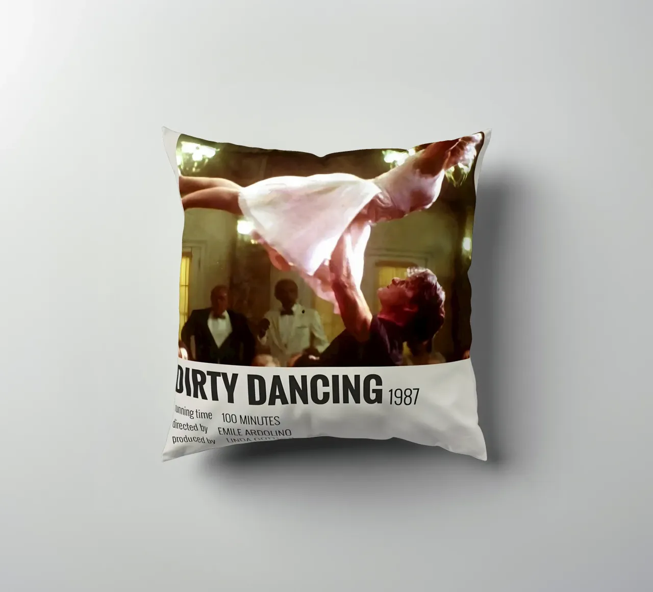 DIRTY DANCING 1987 cuscino da MVFminimalist