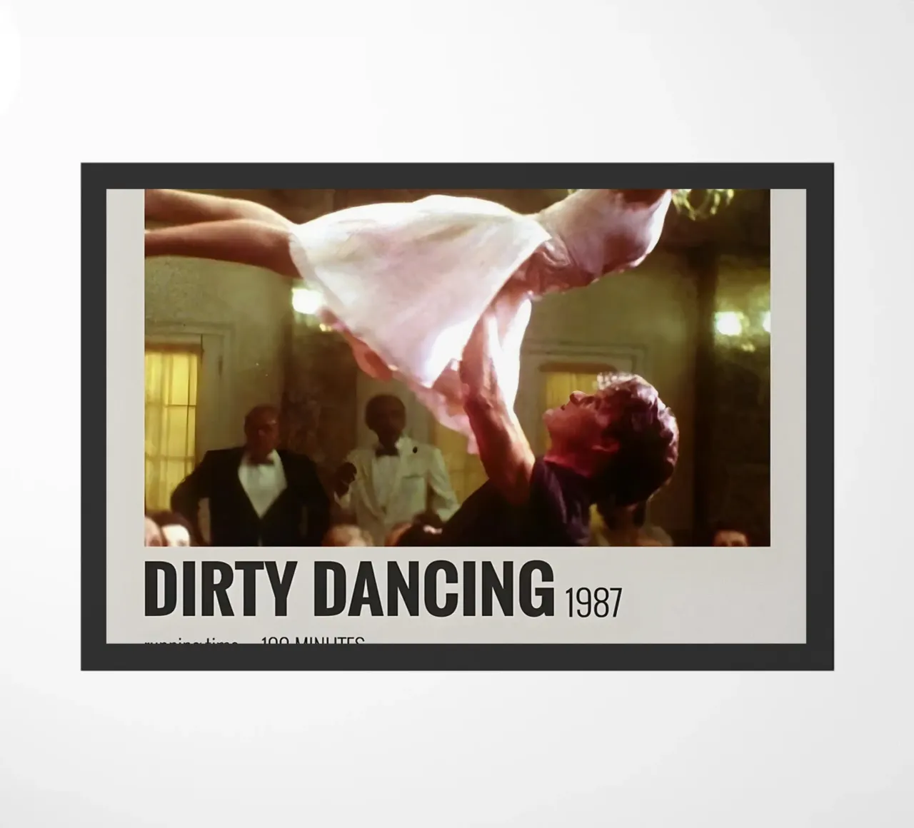 DIRTY DANCING 1987 deurmat van MVFminimalist