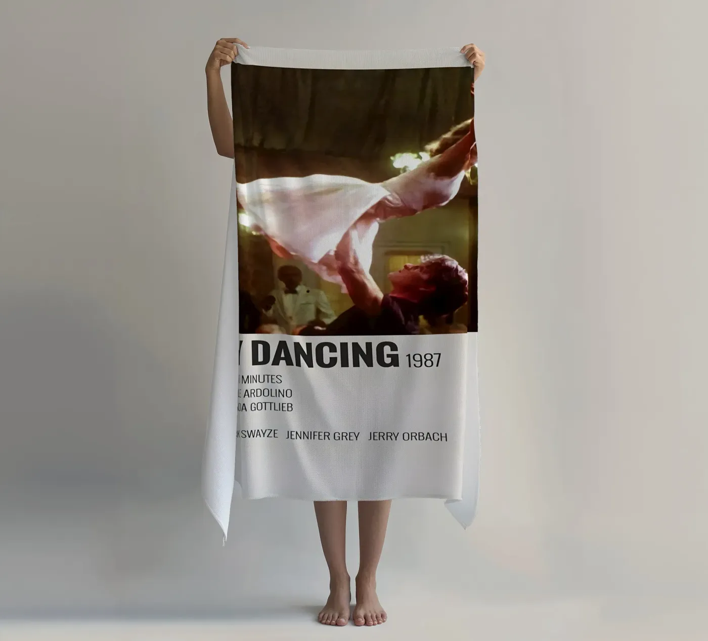 DIRTY DANCING 1987 telo mare da MVFminimalist