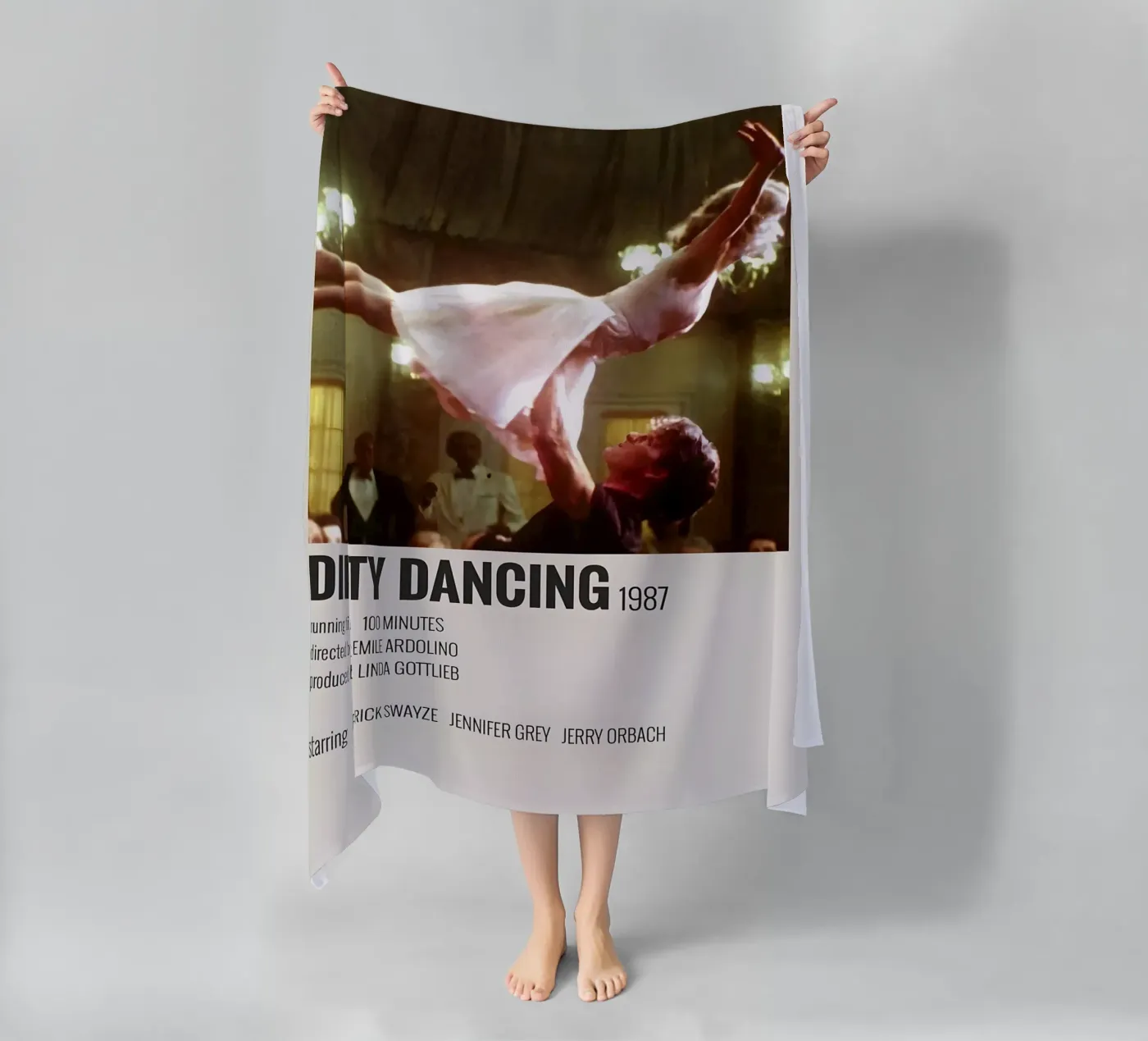 DIRTY DANCING 1987 telo mare da MVFminimalist