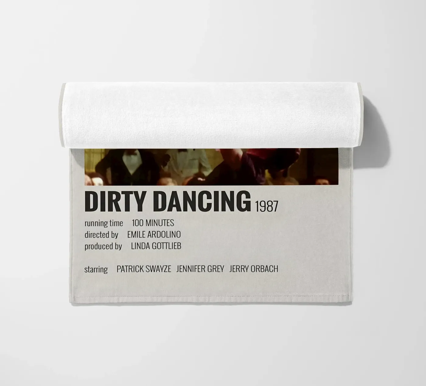 DIRTY DANCING 1987 telo mare da MVFminimalist