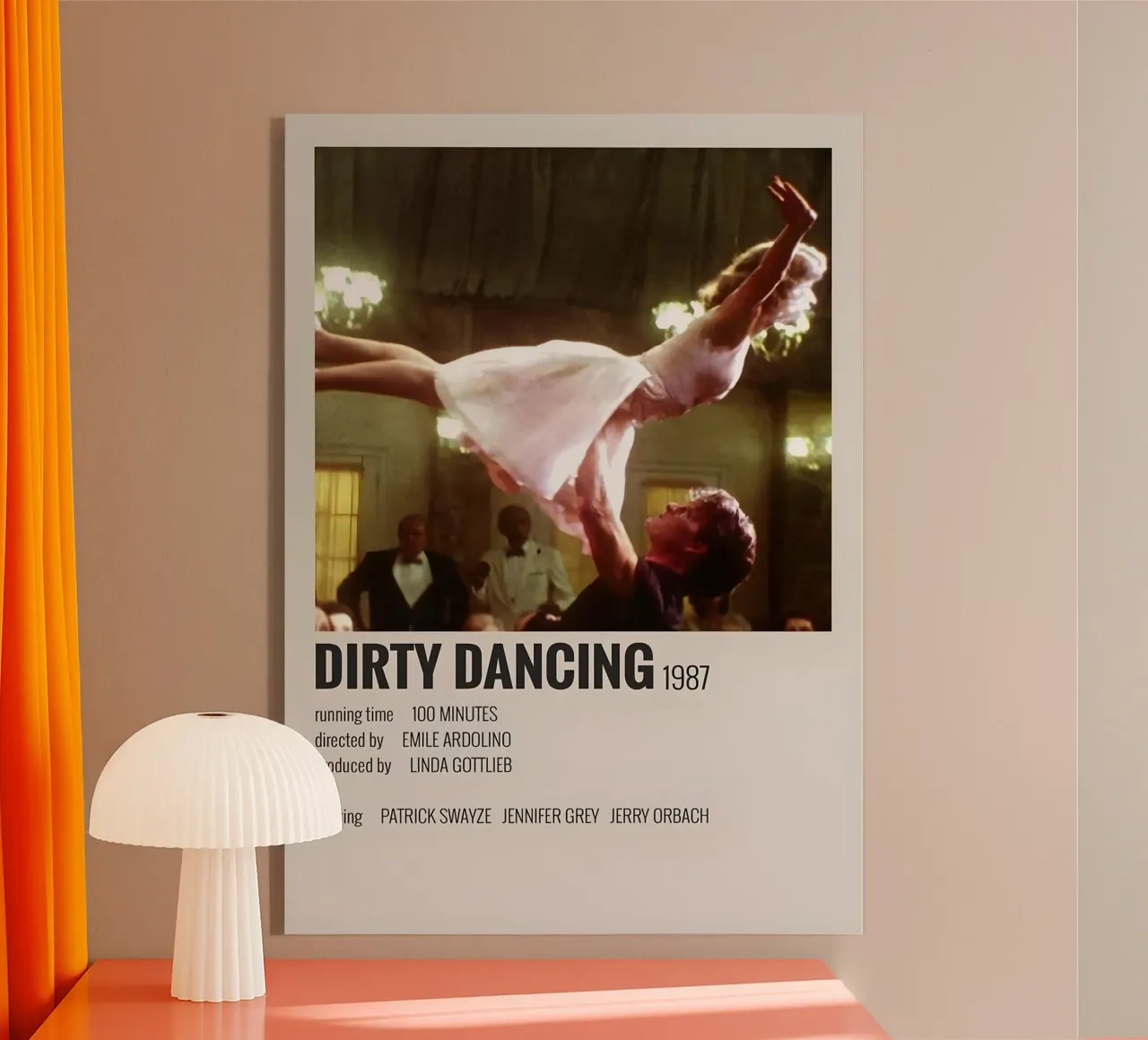 DIRTY DANCING 1987 plexiglass da MVFminimalist
