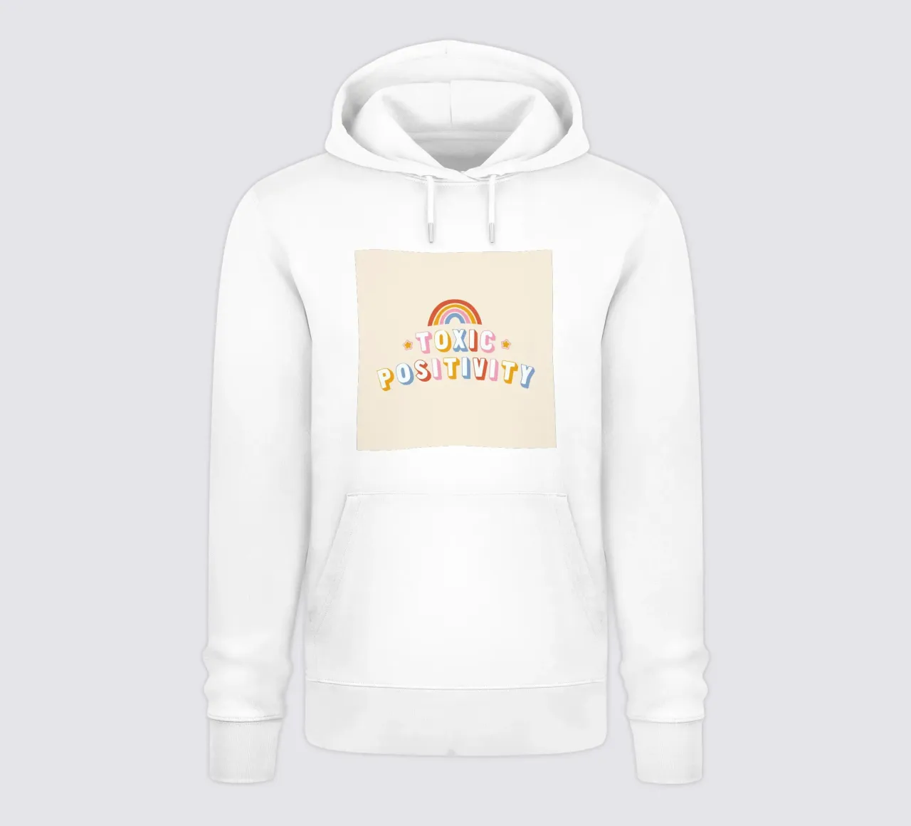 Toxic Positivity felpa con cappuccio da Tobe Fonseca