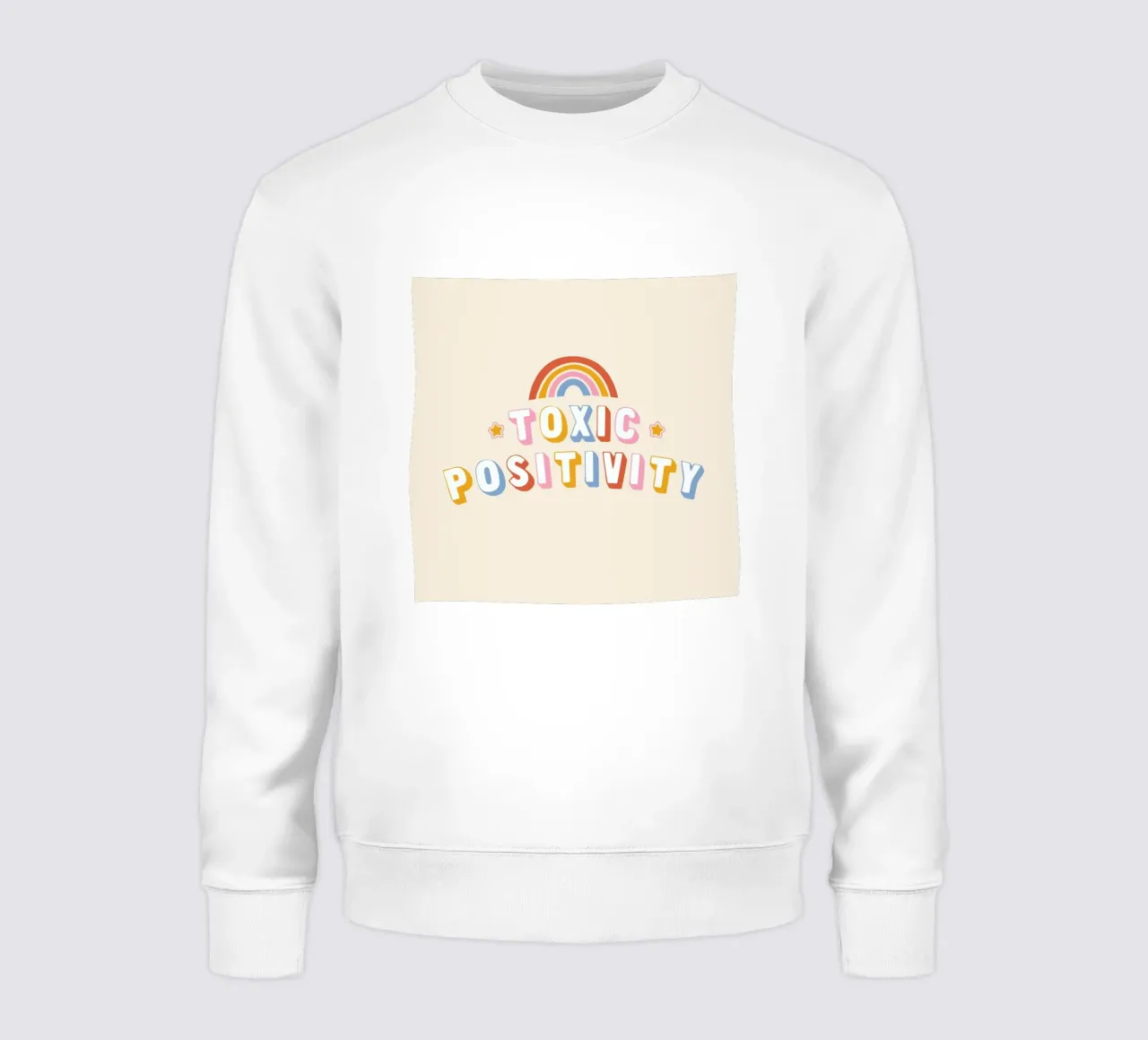 Toxic Positivity Sweatshirt von Tobe Fonseca