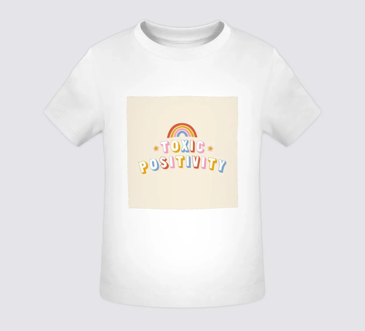 Toxic Positivity maglietta neonato da Tobe Fonseca
